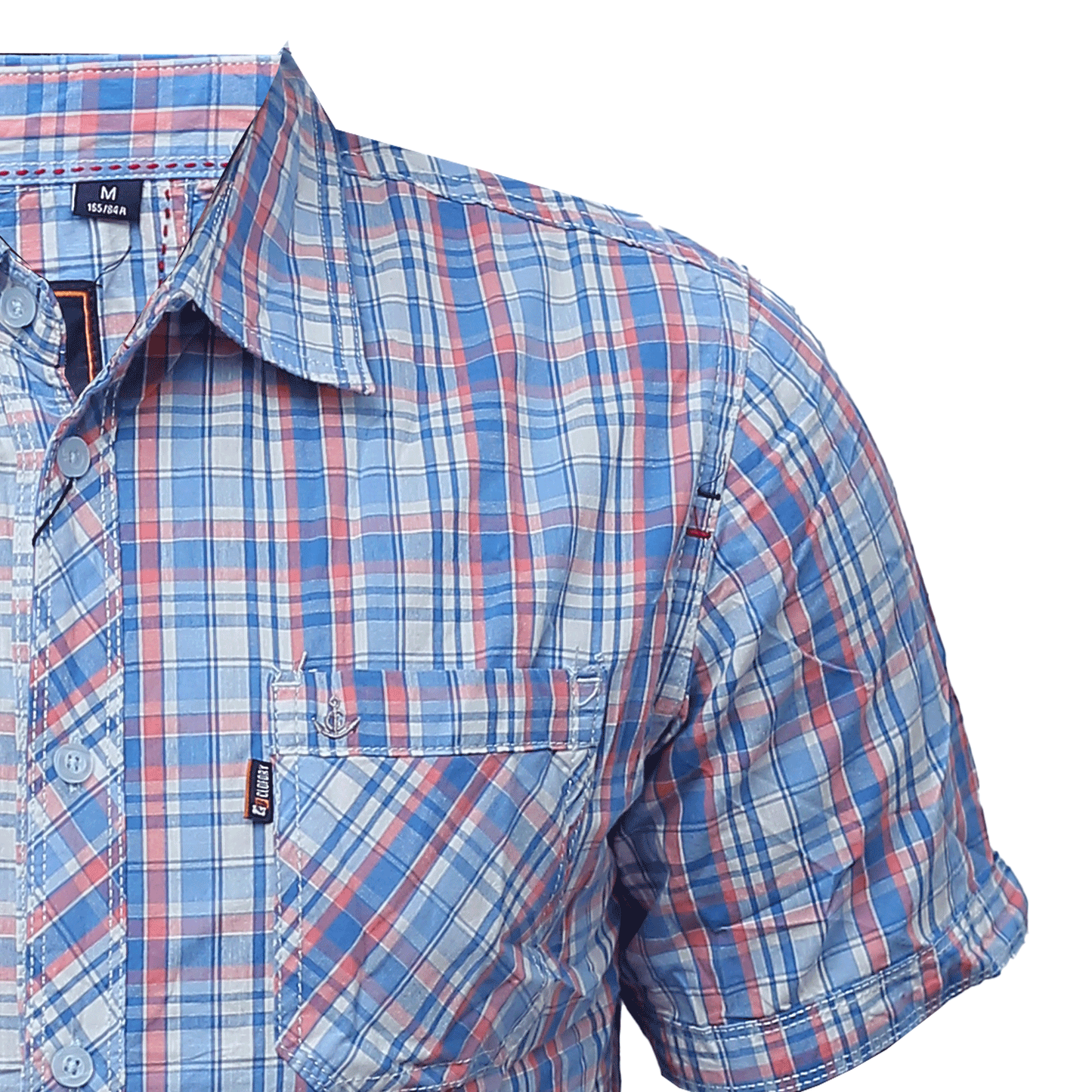 Short Sleeved checkered Shirt