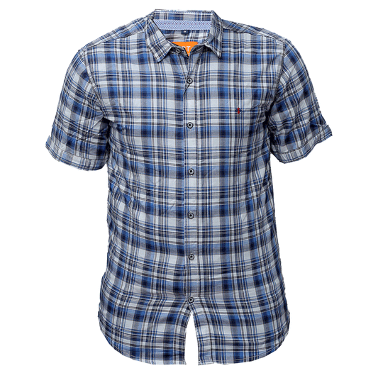 Short Sleeved checkered Shirt