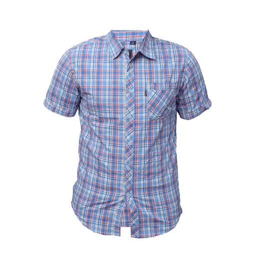 Short Sleeved checkered Shirt